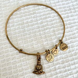 Alex and Ani Buddha Bangle Bracelet